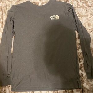 The North Face Charcoal Long Sleeve Tee